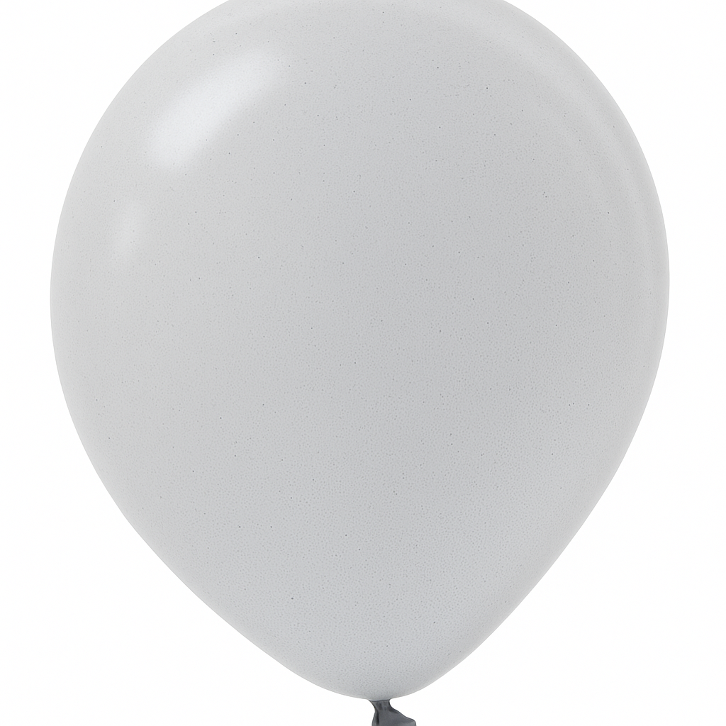 Silver Pearl Mini Latex Balloons - 5-Inch, 50 Pack