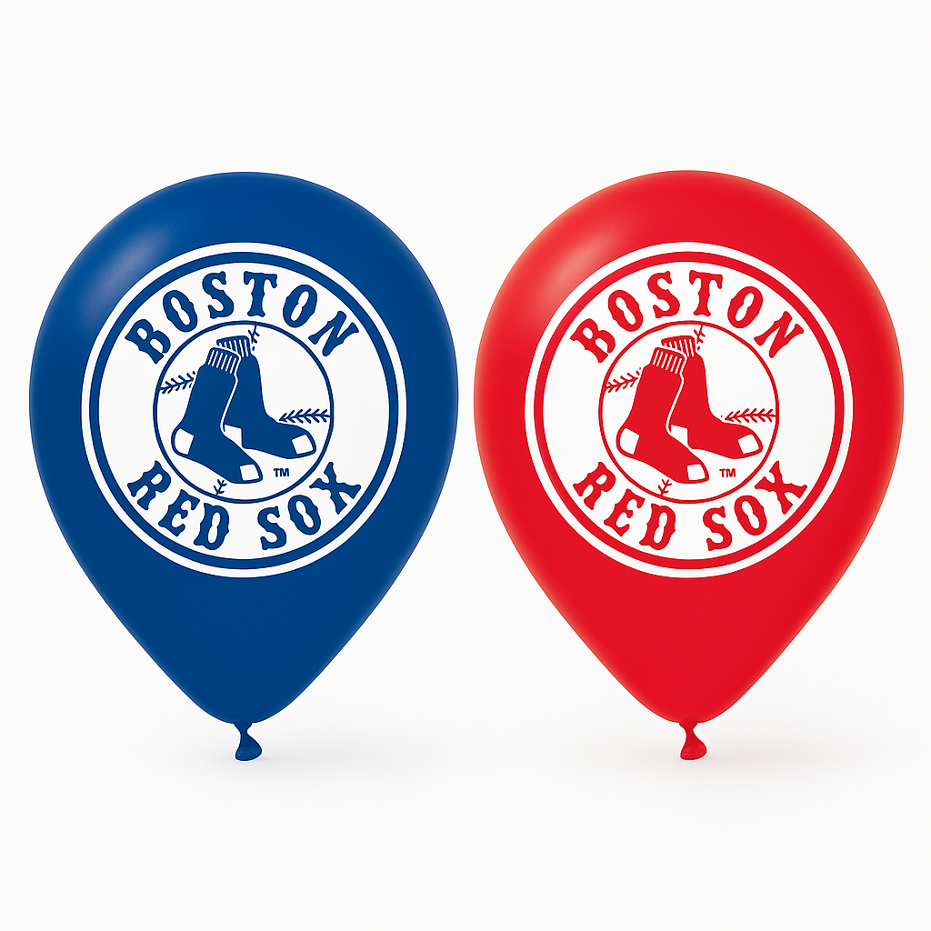 Boston Red Sox 12" Latex Balloons - 6 Pack