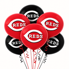 Cincinnati Reds Latex Balloons - 12" (6 Pack)