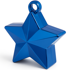 Sapphire Blue Star Balloon Weight