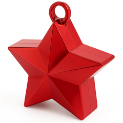 Red Star Balloon Weight - Party Accessory
