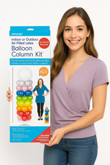 Versatile Balloon Column Kit with Stand ‚Äì 7.5 ft