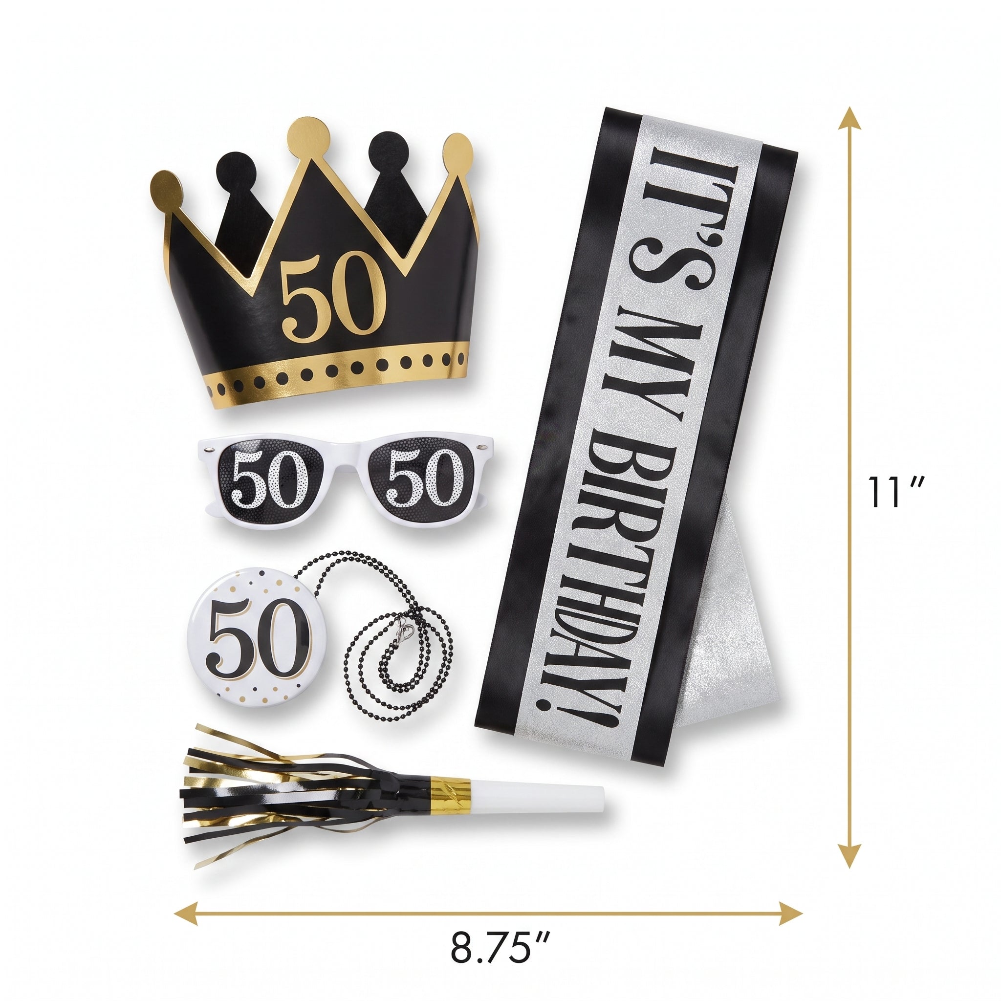 Regal 50th Birthday Celebration Party Kit