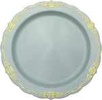 12 Oz. Robin Blue Victorian Design Bowls | 20 Count