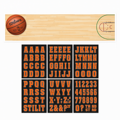 NBA Basketball Personalized Banner Kit
