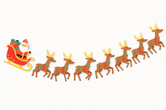 Festive Christmas Letter Banner