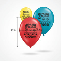 Despicable Me Latex Balloons - 12-Inch, 6-Pack