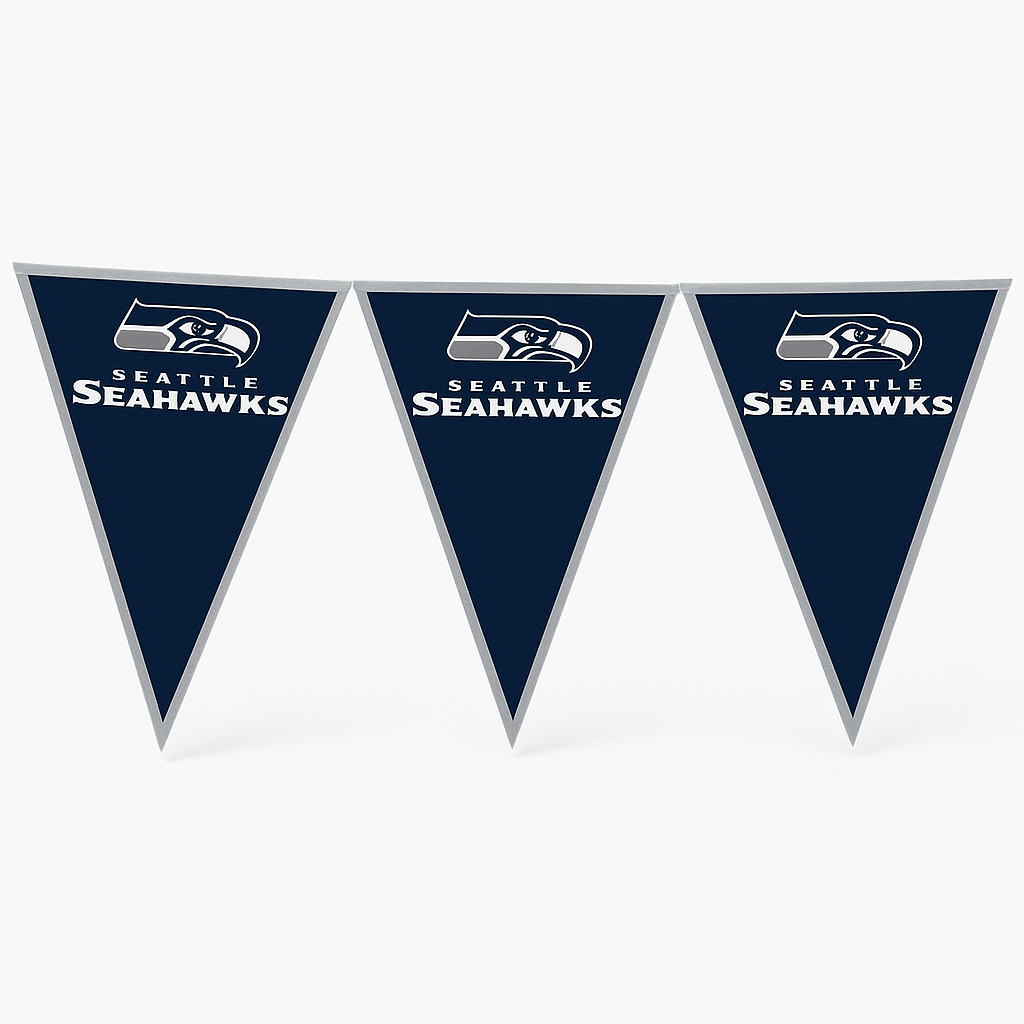 Seattle Seahawks NFL Pennant Banner