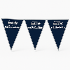 Seattle Seahawks NFL Pennant Banner