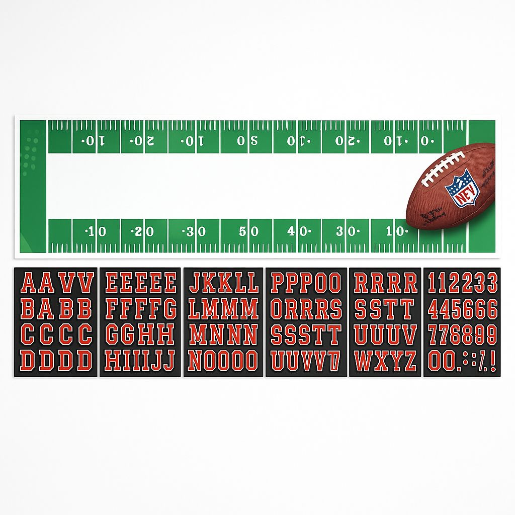 NFL Drive Customizable Giant Football Banner