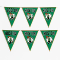 Boston Celtics Pennant Banner - Official NBA Decoration