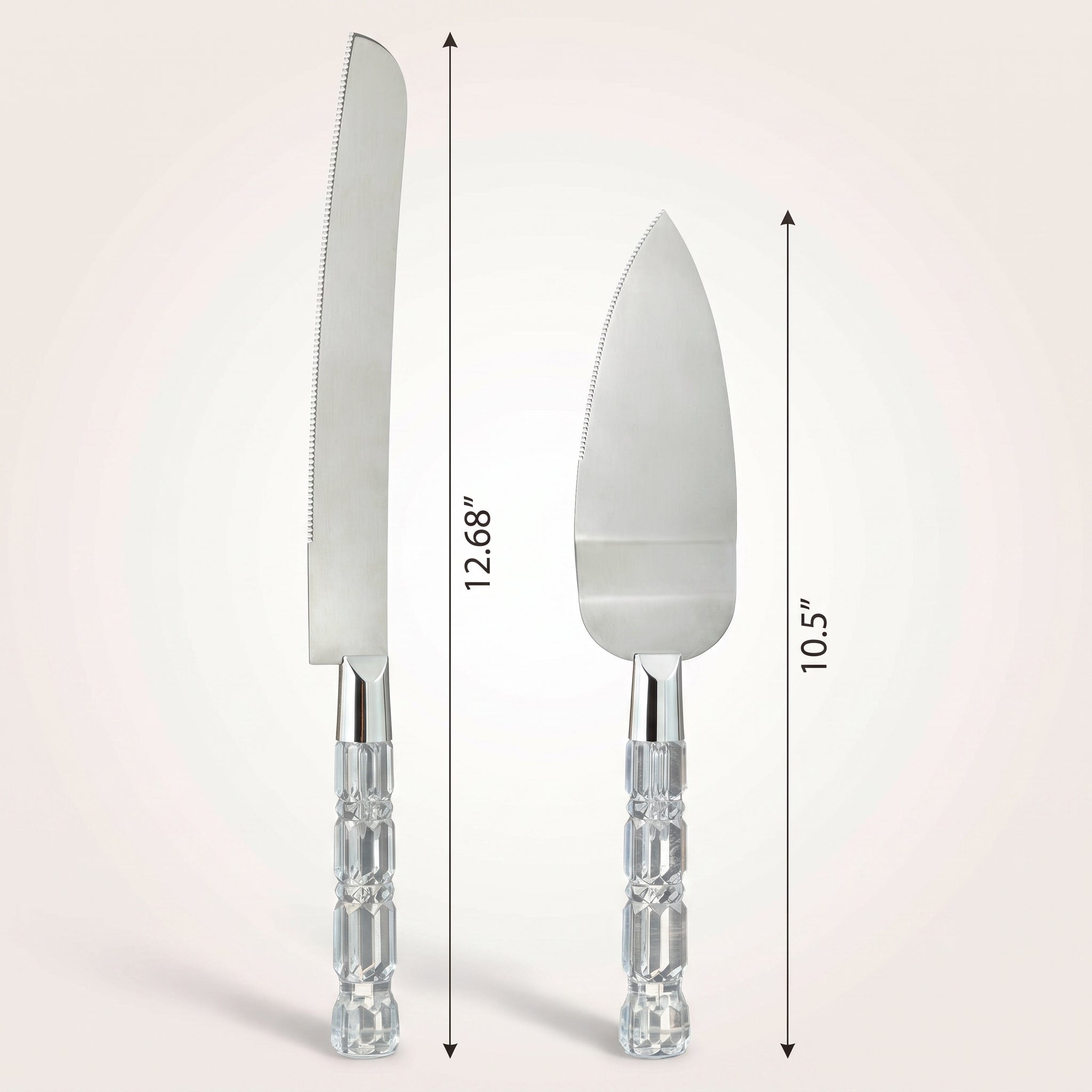 Elegant Wedding Cake Server Set