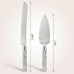 Elegant Wedding Cake Server Set