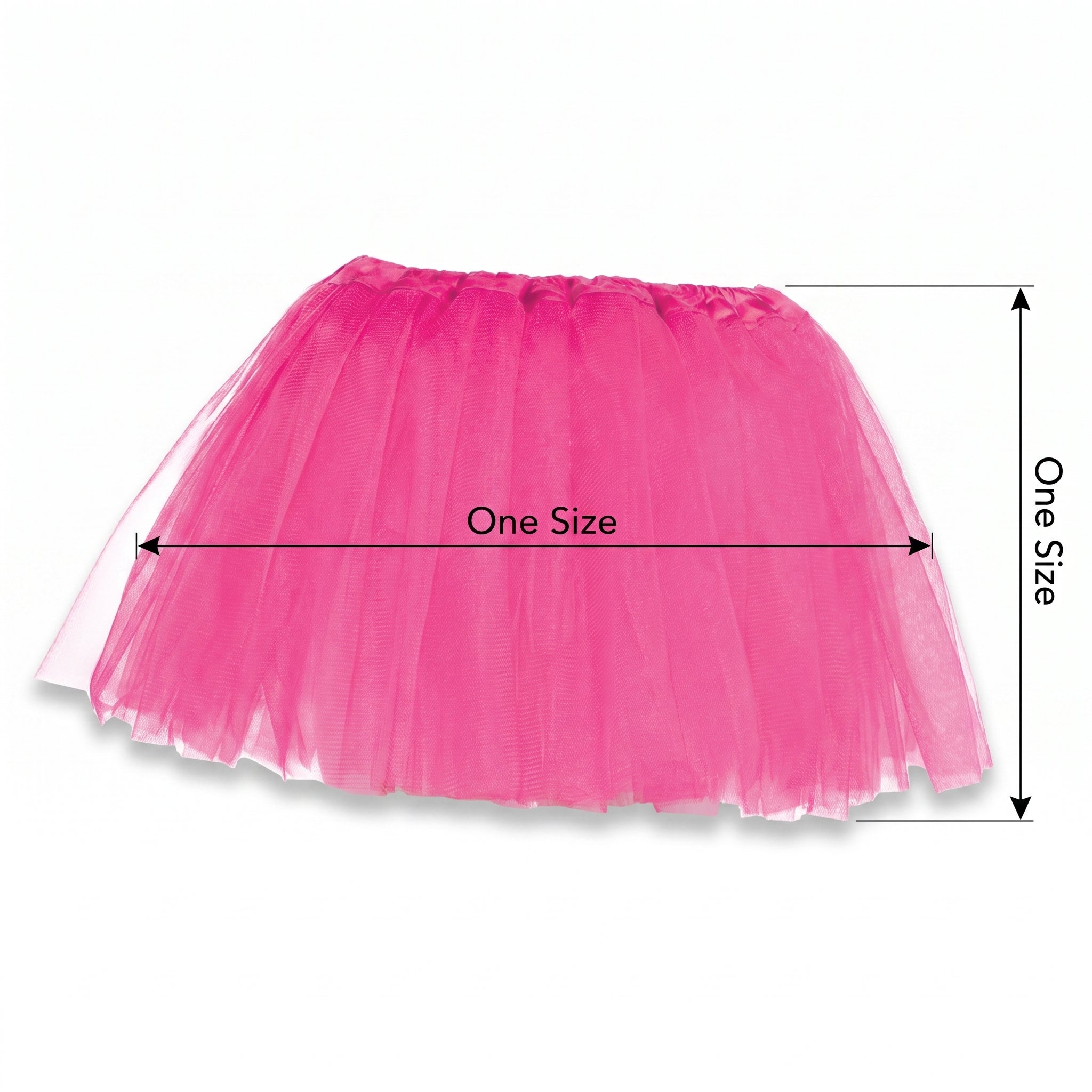 Bright Pink Child's Tutu for Costumes and Team Spirit