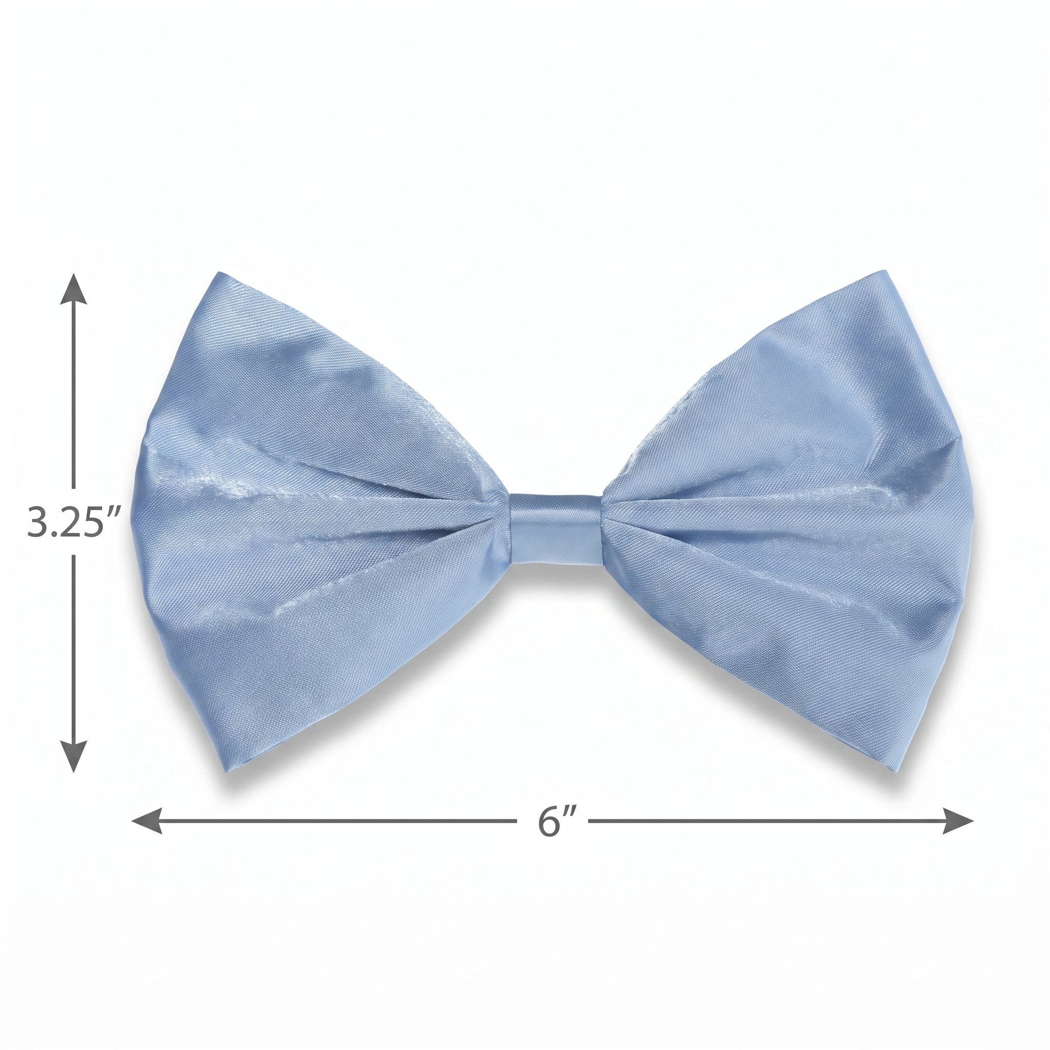 Light Blue Bow Tie Costume Accessory