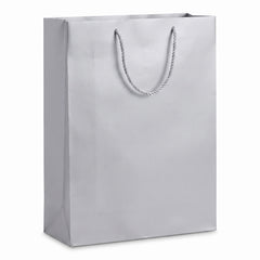 Extra Large Silver Matte Gift Bag