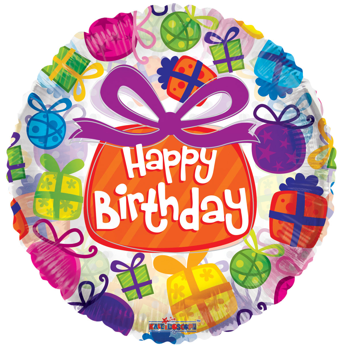 Happy Birthday Presents Cv Balloon