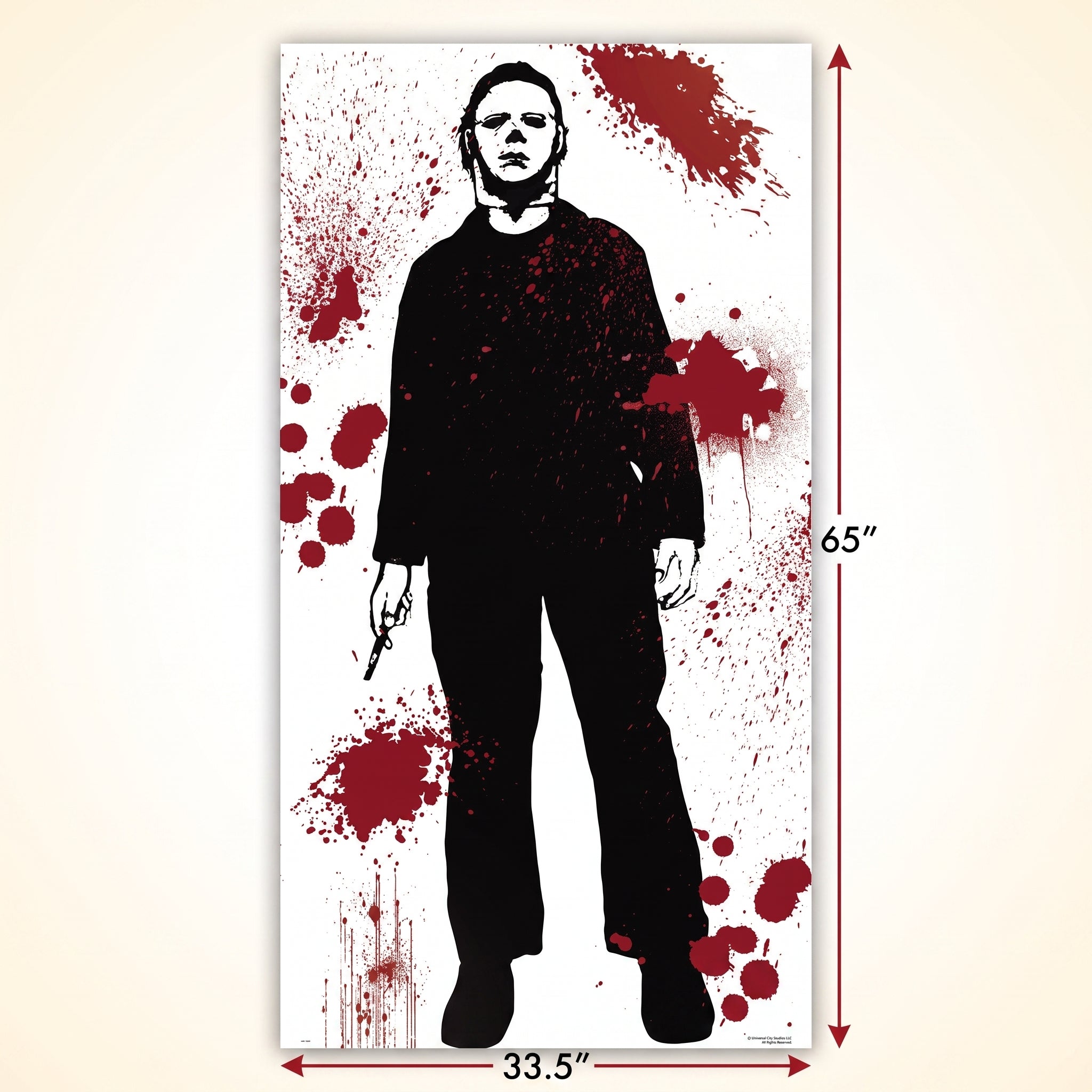 Michael Myers Halloween II Scene Setter Add-On