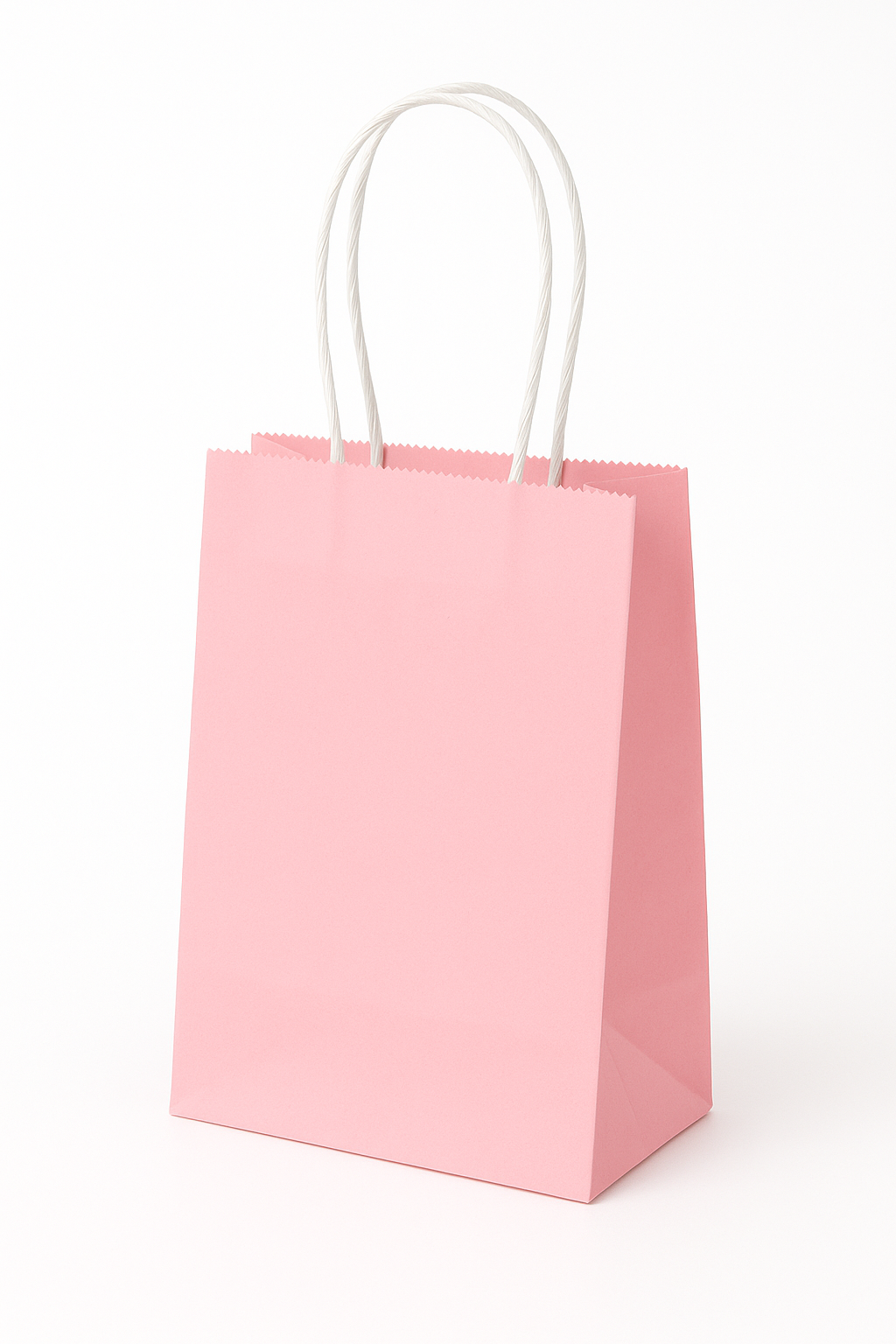 Pink Kraft Paper Gift Bag - 5"