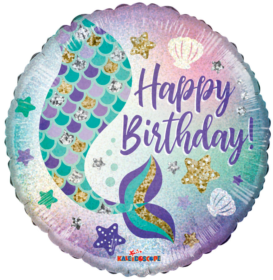 Birthday Mermaid Balloon