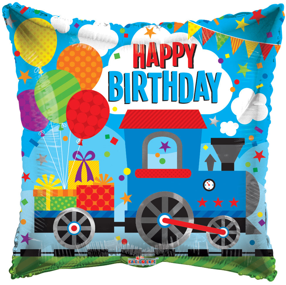 Birthday Choo Choo Balloon