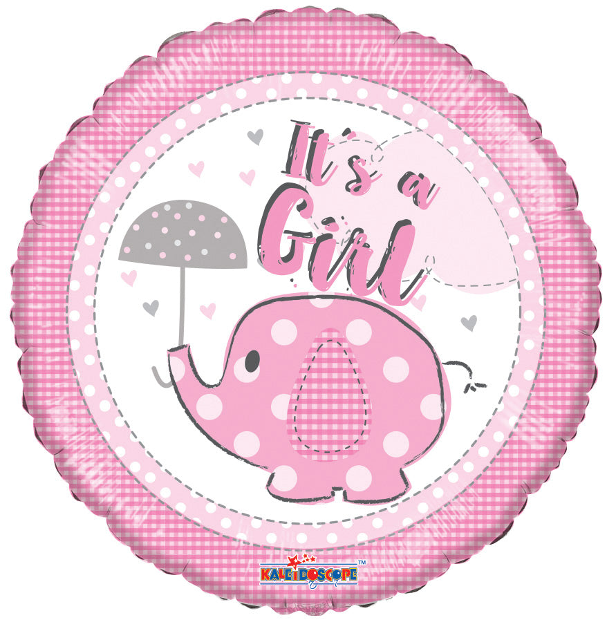 Girl Elephant Balloon