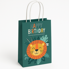 Get Wild Jungle Birthday DIY Favor Bags ‚Äì 8-Pack