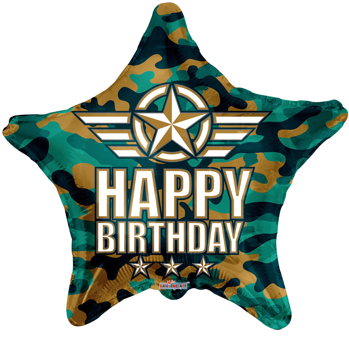 Birthday Camo Balloon