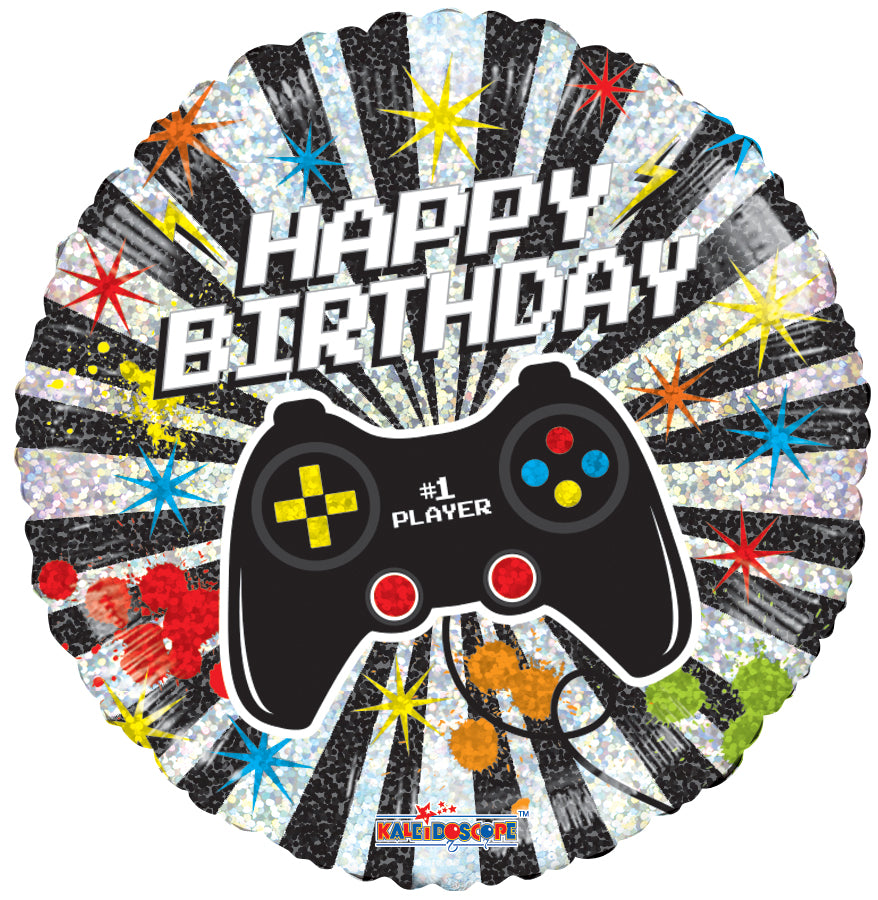 Birthday Gamer Balloon