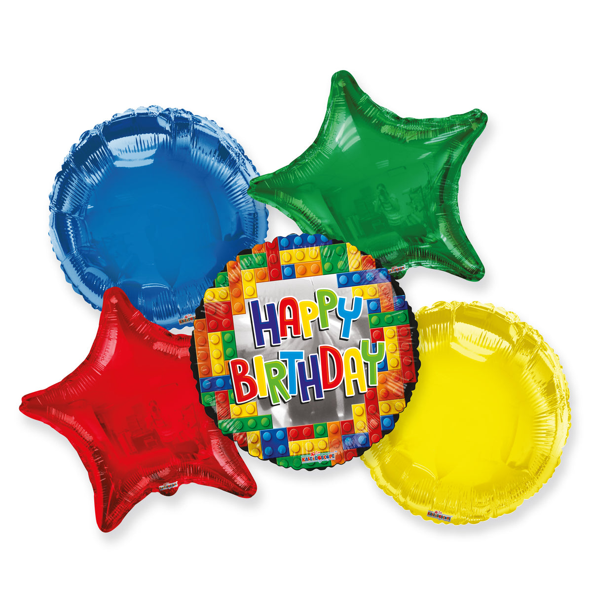 Bb Birthday Blocks Bouquet Balloon