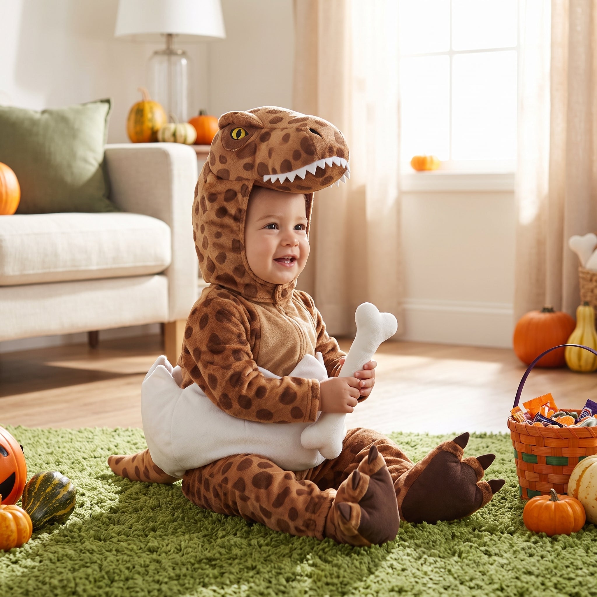 Infant Jurassic World T-Rex Dinosaur Halloween Costume