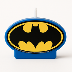 DC Justice League Batman Birthday Candle ‚Äì 4.5-Inch Cake Topper