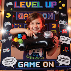 Level Up Inflatable Video Game Controller for Kids' Parties