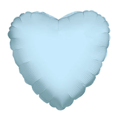 Light Blue Heart Balloon