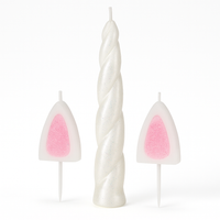 Enchanted Unicorn Birthday Candle Set | 4.9 In.