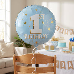 Lil' Mr. 1st Birthday Foil Balloon - 18"