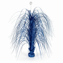 Royal Blue Metallic Spray Centerpiece - 28 In.