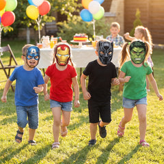 Marvel Avengers Powers Unite Party Masks - 8 Pack