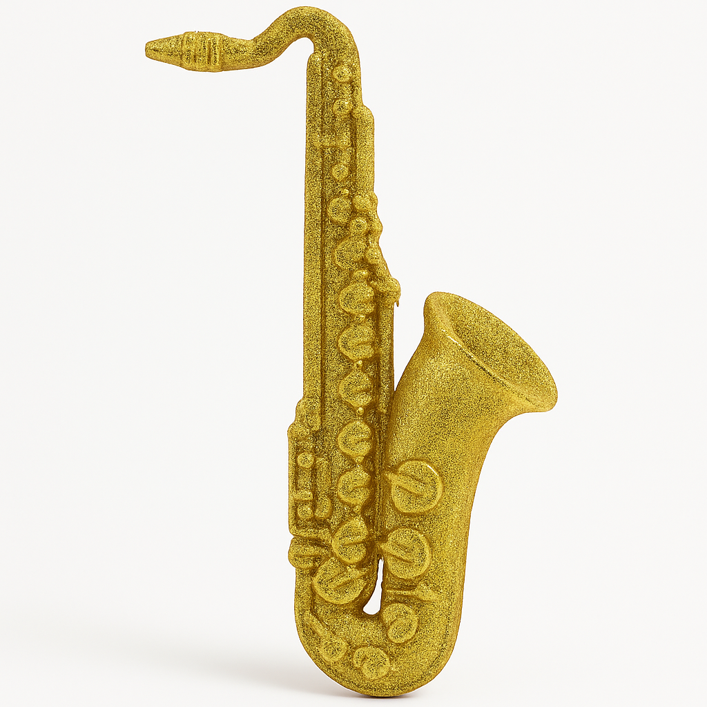 3D Saxophone Masquerade Wall Decoration