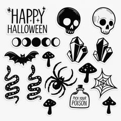 Spellbound Halloween Cutouts - 14 Assorted Designs