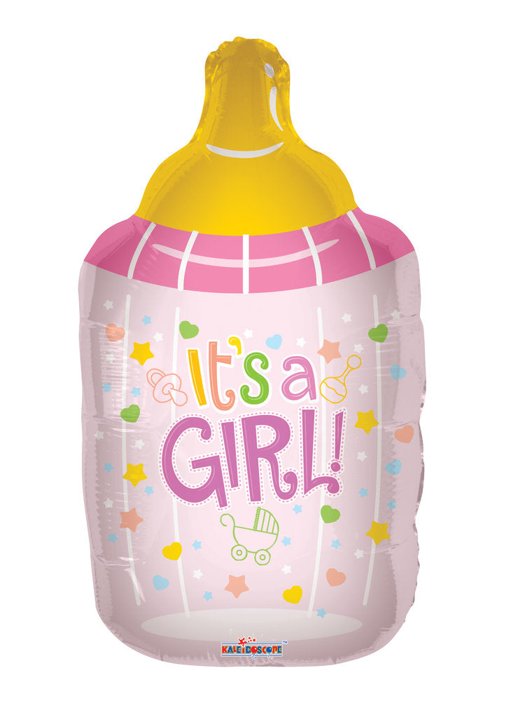 Baby Girl Bottle Shape Balloon