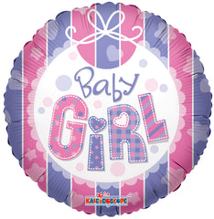 Girl Bib Balloon