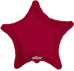 Burgundy Star Balloon