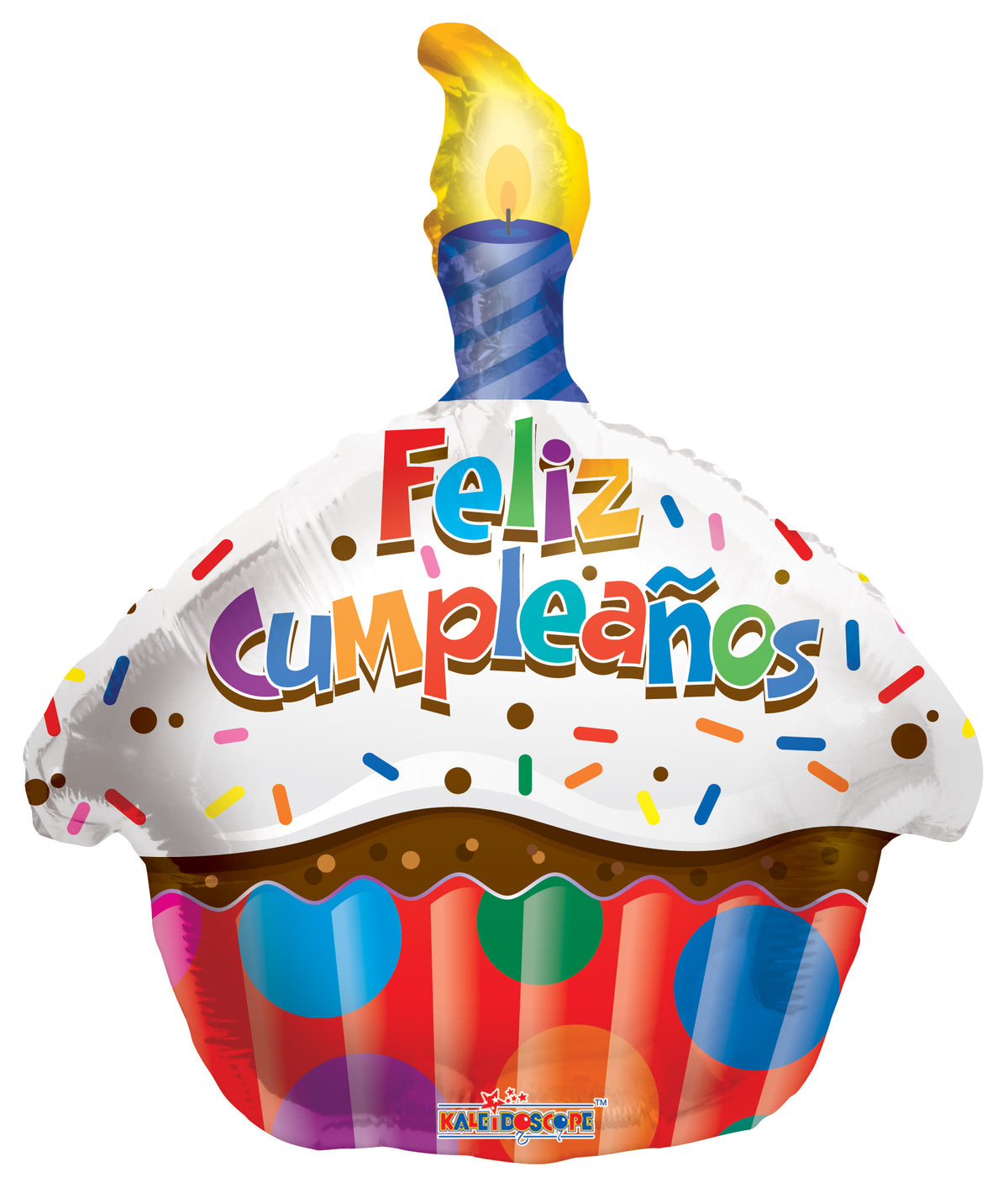 Feliz Cumpleanos Cupcake Balloon