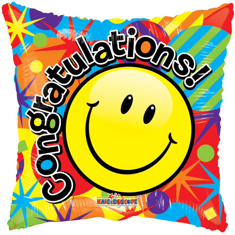 Congratulation Smiley Balloon