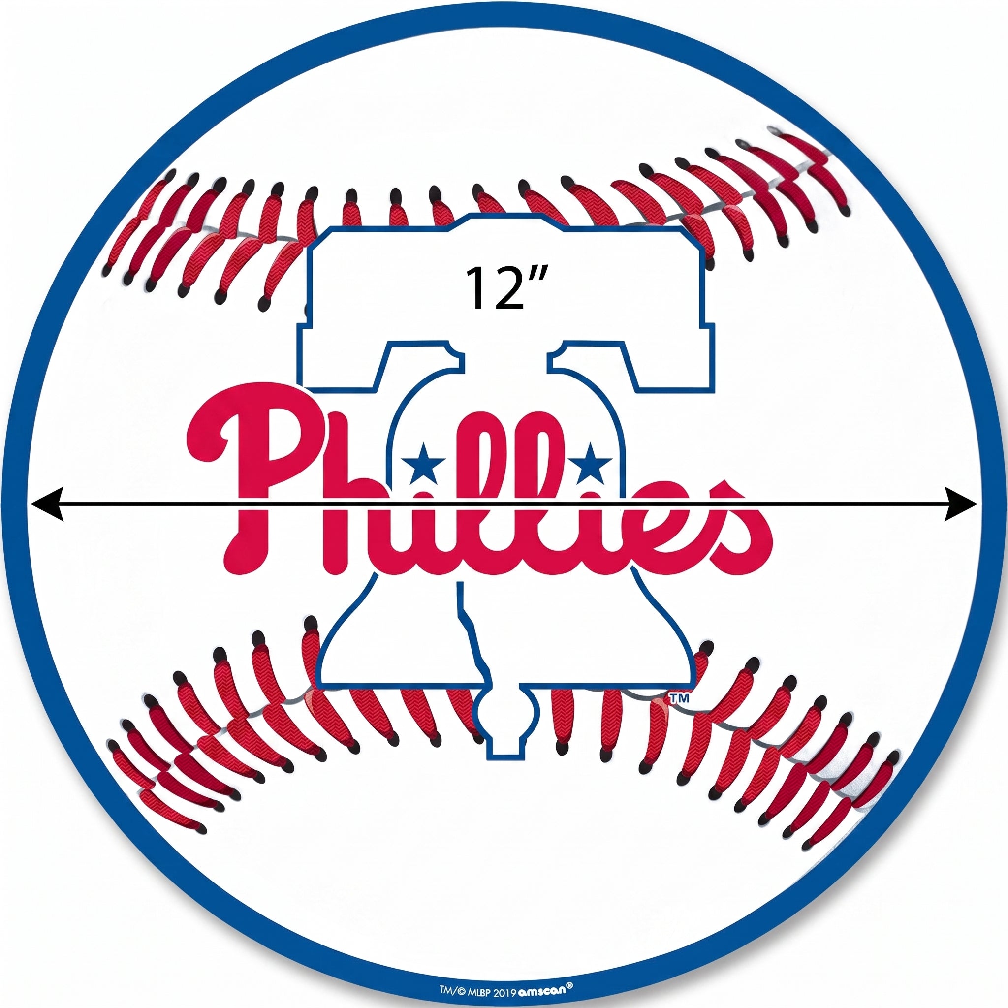 Philadelphia Phillies 12" MLB Cutout Decoration