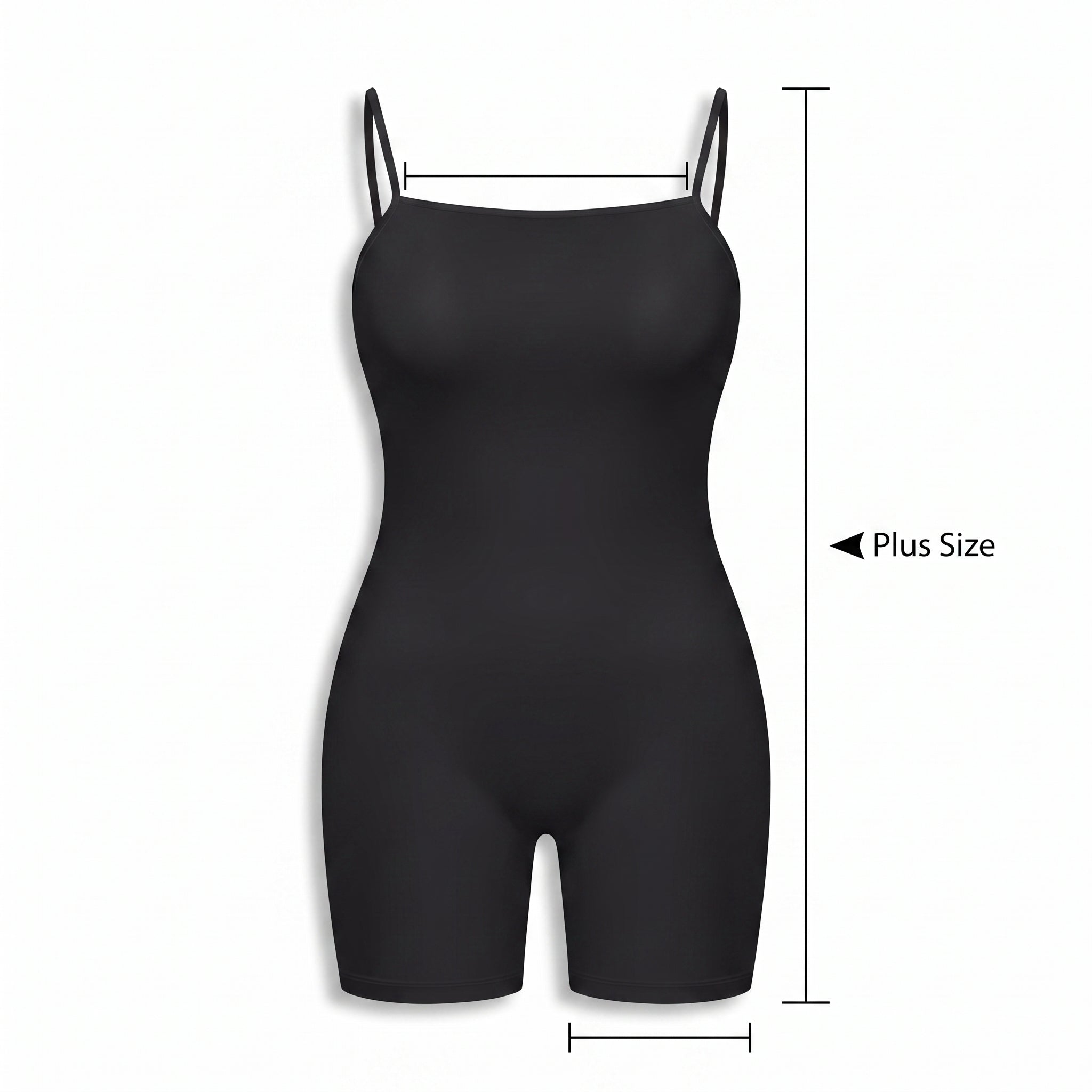 Plus Size Black Biker Bodysuit - Halloween Costume Essential - Adult Plus
