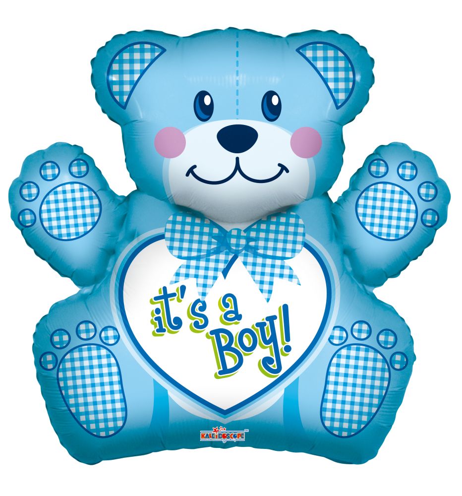 Baby Boy Bear Shape Balloon