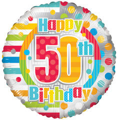 50Th Happy Birthday Balloon