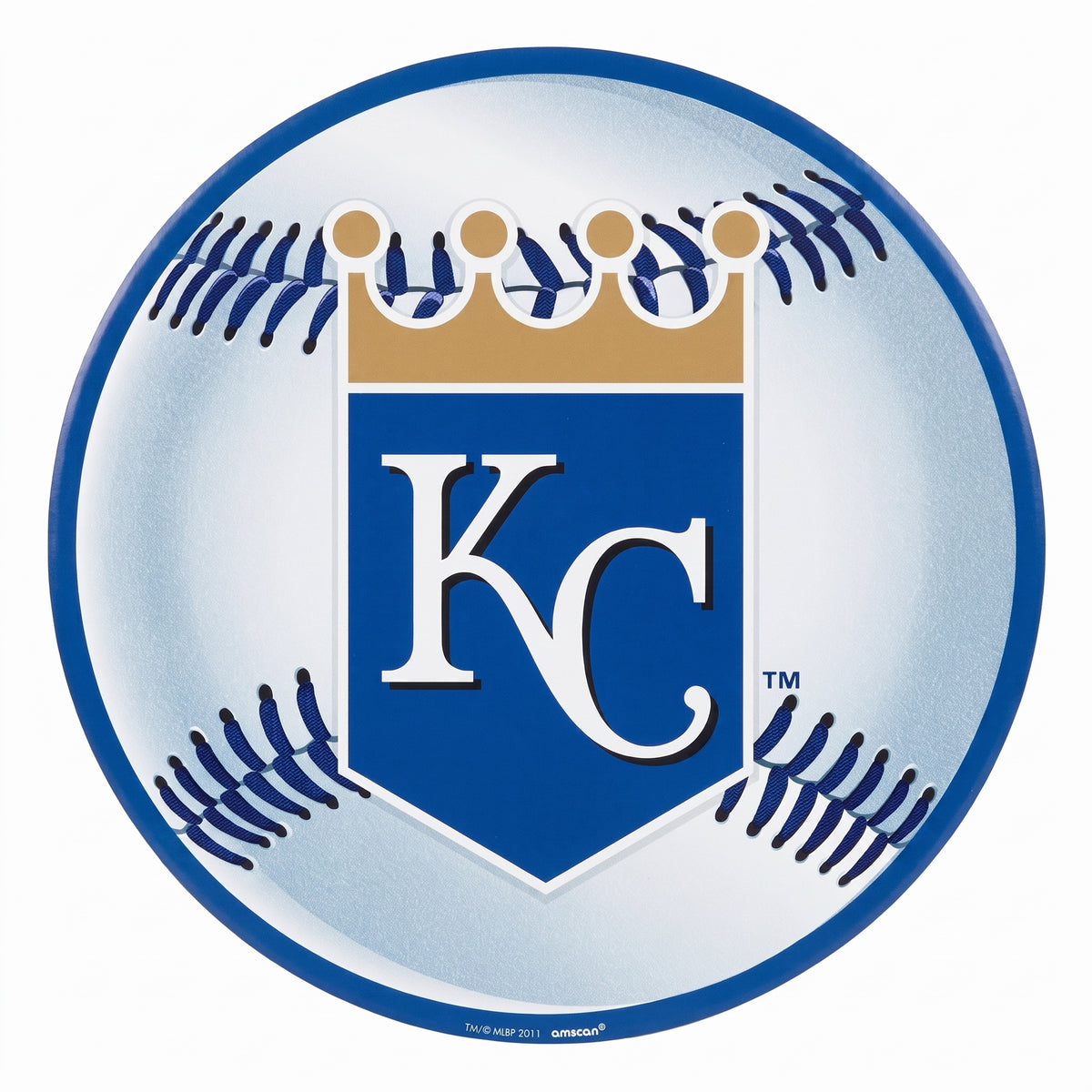 Kansas City Royals 12" Baseball Cutout